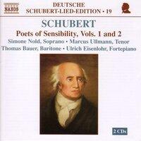 Schubert: Lied Edition 19 - Poets of Sensibility, Vols. 1 and 2