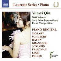 Piano Recital: Yun-Yi Qin - Mozart, W.A. / Schubert, F. / Haydn, J. / Granados, E. / Scriabin, A. / Friedman, I. / Liszt, F. / Prieto, C.