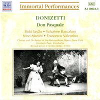 Donizetti : Don Pasquale
