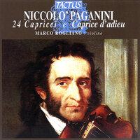 Paganini: 24 Capricci - Caprice d'Adieu