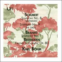 Schubert: Symphony Nos. 8 & 9 - Brahms: Symphony No. 1