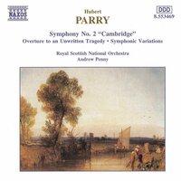Parry: Symphony No. 2 / Symphonic Variations in E Minor