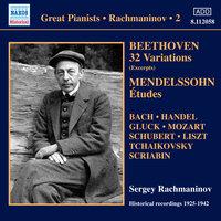 Rachmaninov: Piano Solo Recordings, Vol. 2