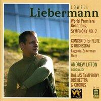 Liebermann, L.: Symphony No. 2 / Flute Concerto