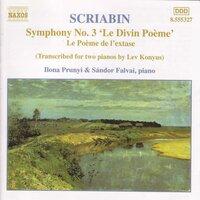 Scriabin: Symphony No. 3 / Le Poeme De L'Extase (Piano Transcriptions)