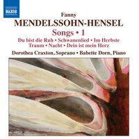 Mendelssohn-Hensel, F.: Songs, Vol. 1