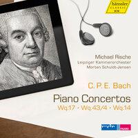 C.P.E. Bach: Piano Concertos, Wq. 17, Wq. 43/4, Wq. 14