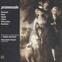 Dowland, Bach, Haydn, Ponce, Vila-Lobos, Boschian: Promenade (For Piano)