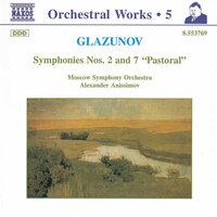 Glazunov, A.K.: Orchestral Works, Vol.  5 - Symphonies Nos. 2 and 7, "Pastoral"