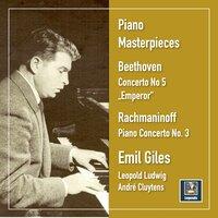 Piano Masterpieces: Beethoven Piano Concerto No. 5 "Emperor" - Rachmaninoff Piano Concerto No. 3