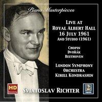 Piano Masterpieces: Sviatoslav Richter Live at Royal Albert Hall, 16th July 1961 and in Studio