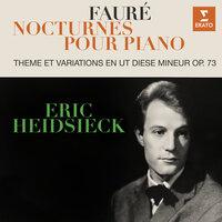 Fauré: Nocturnes & Thème et variations, Op. 73
