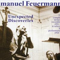 Emanuel Feuermann: Unexpected Discoveries - Selected Performances (1938-1941)