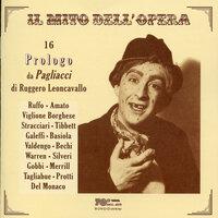 Leoncavallo: 16 Prologo da Pagliacci (Recorded 1911-1958)