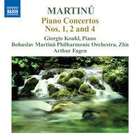 Martinu: Piano Concertos Nos. 1, 2, 4