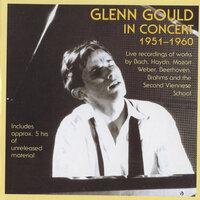 Glenn Gould in Concert (1951-1960)