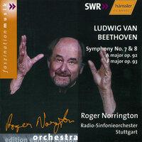Beethoven: Symphonies Nos. 7 and 8