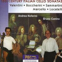 18th Century Italian Cello Sonatas