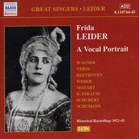 Leider, Frida: A Vocal Portrait (1921-1943)