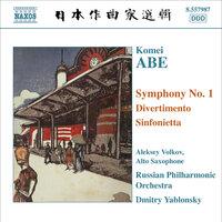 Abe: Symphony No. 1, Divertimento & Sinfonietta