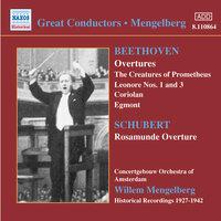 Beethoven / Schubert: Overtures (Mengelberg) (1927-1942)