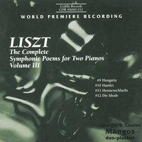 Liszt: Complete Symphonic Poems for Two Pianos, Vol. 3 (The)