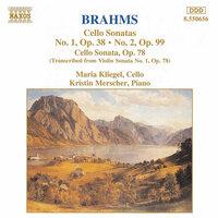 Brahms: Cello Sonatas Opp. 38, 78 and 99