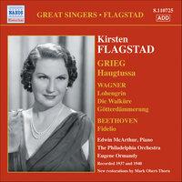 Flagstad, Kirsten: Songs and Arias (Philadelphia Orchestra, Ormandy) (1937, 1940)