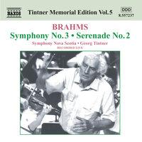 Tintner Memorial Edition, Vol. 5: Brahms