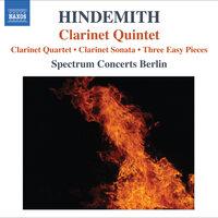 Hindemith, P.: Quartet for Clarinet and Piano Trio / Clarinet Sonata / 3 Leichte Stucke / Clarinet Quintet