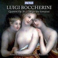 Boccherini: Quartetti per due fortepiani