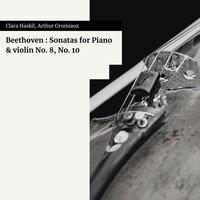 Beethoven : Sonatas for Piano & violin No. 8, No. 10