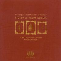 Mussorgsky, M.: Pictures at an Exhibition / Rachmaninov, S.: the Isle of the Dead / Stravinsky, I.: 3 Movements From Petrushka (Arr. for Organ)