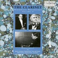 The Clarinet: Historical Recordings, Vol. 2 (Recorded 1901-1940)