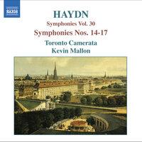 Haydn: Symphonies, Vol. 30 (Nos. 14, 15, 16, 17)