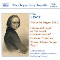 Liszt: Organ Works, Vol.  2