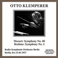 Mozart: Symphony No. 40 - Brahms: Symphony No. 2