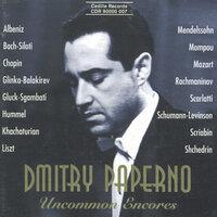 Paperno, Dmitry: Uncommon Encores