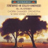 Salieri: Veneziana (La) / Cimarosa: Symphony in D Major / Paisiello: Symphony in D Major / Clementi: Symphony in D Major / Rossini: Bologna
