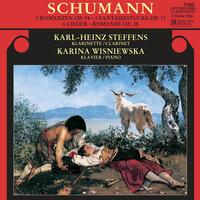 Schumann, R.: 3 Romanzen, Op. 94 / Fantasiestücke / 5 Pieces in Folk Style / Myrthen