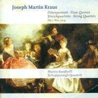 Kraus, J.M.: Flute Quintet in D Major / String Quartets - Op. 1, Nos. 3, 4