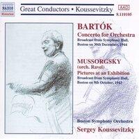Bartok: Concerto for Orchestra / Mussorgsky: Pictures at an Exhibition (Koussevitzky) (1943-1944)