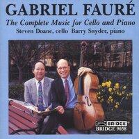 Fauré: Complete Music for Cello & Piano