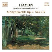 Haydn: String Quartets Op. 3, Nos. 3 - 6