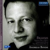 Brahms: The Complete Works for Solo Piano, Vol. 2