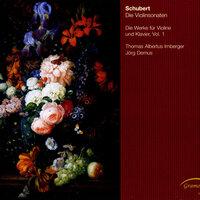 Schubert: Die Werke fur Violine und Klavier, Vol. 1