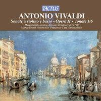 ANTONIO VIVALDI: Sonate a violino e basso, Opera II - sonate1/6