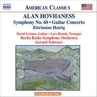 Hovhaness: Khrimian Hairig / Guitar Concerto / Symphony No. 60