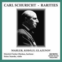 Mahler, Kodály & Glazunov: Orchestral Works