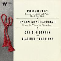 Prokofiev: Violin Sonata No. 2, Op. 94bis - K. Khachaturian: Violin Sonata, Op. 1